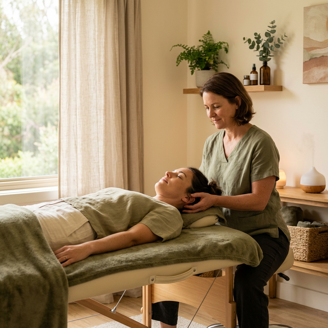 Sesión de Osteopatía en Equilibra